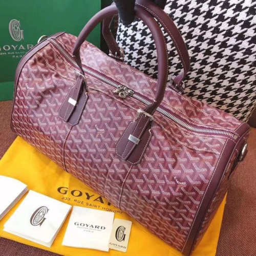 Goyard Canvas Reisetasche 6958 Wein