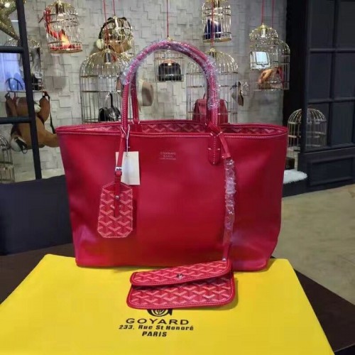 Goyard Y Doodling Kalbsleder Tragetasche 7901 Pink