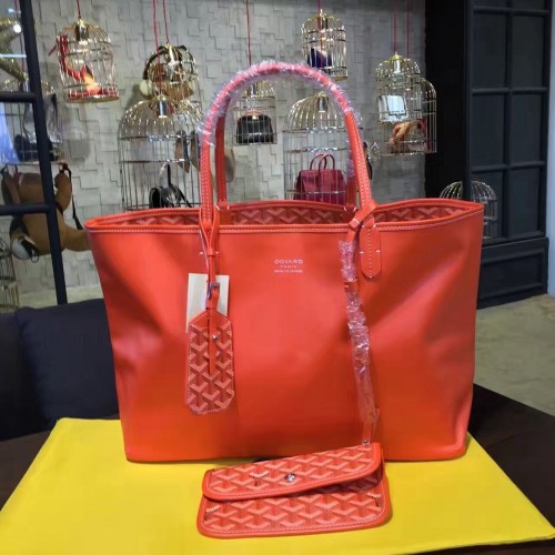 Goyard Y Doodling Kalbsleder Tragetasche 7901 Rot