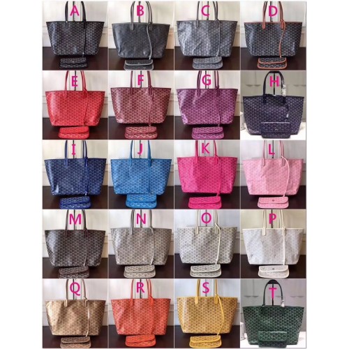 Goyard Y Doodling Kalbsleder Tragetasche 7902