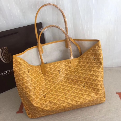 Goyard Y Doodling Kalbsleder Tragetasche 7902 Gelb