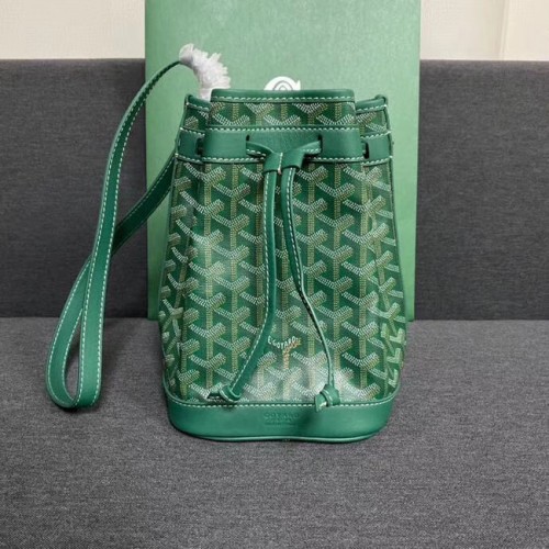 Goyard Petit Flot Tasche mit Kordelzug G6959 grün