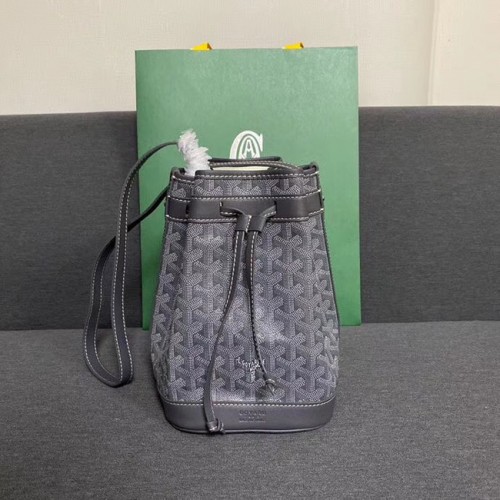 Goyard Petit Flot Tasche mit Kordelzug G6959 grau