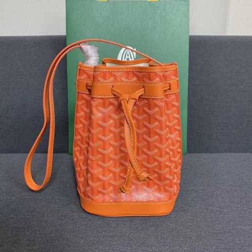 Goyard Petit Flot Tasche mit Kordelzug G6959 orange