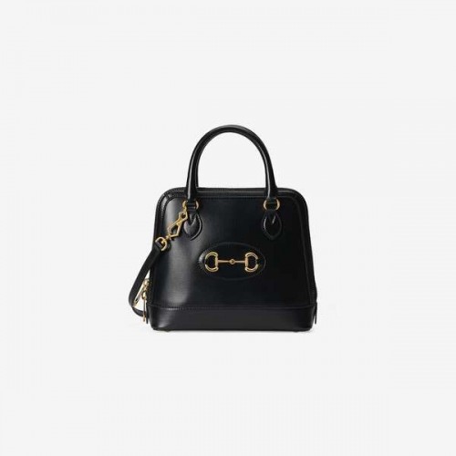 Gucci 1955 Horsebit kleine Henkeltasche 621220 schwarz