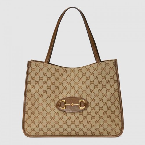 Gucci 1955 Horsebit Tragetasche 623694 Braun