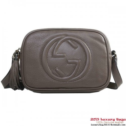 Gucci 308364 A7M0G 5311 Soho Disco-Tasche aus fliederfarbenem Leder