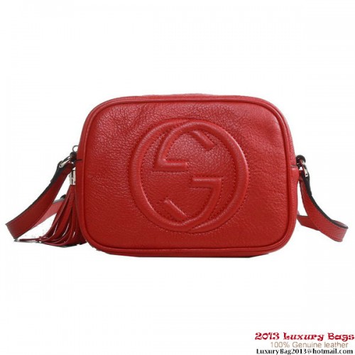Gucci 308364 A7M0G 6523 Soho Red Disco-Ledertasche