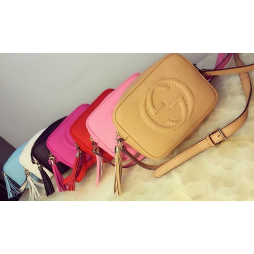 Gucci 308364 Soho Disco-Tasche aus Kalbsleder