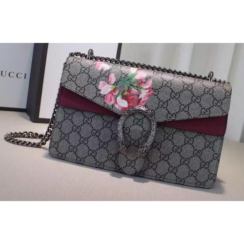 Gucci 400249 Rose Dionysus GG Supreme Canvas Umhängetasche
