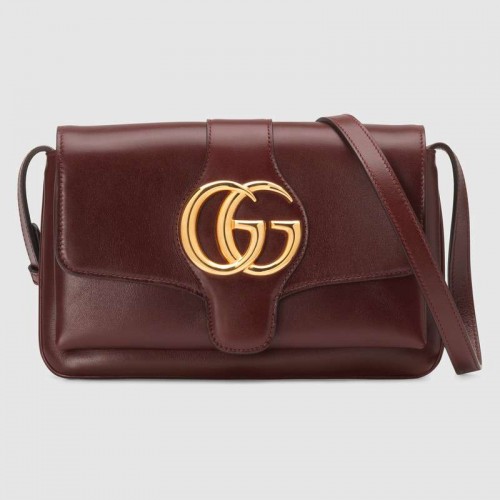 Gucci Arli kleine Umhängetasche 550129 Burgund