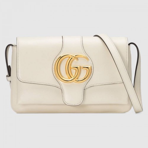 Gucci Arli kleine Umhängetasche 550129 Weiß