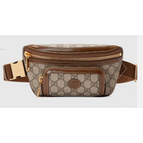 Gucci Gürteltasche mit Interlocking G 682933 Braun