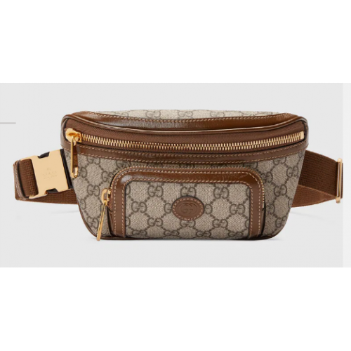 Gucci Gürteltasche mit Interlocking G 682933 braun