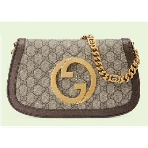 Gucci Blondie Umhängetasche 699268 Braun