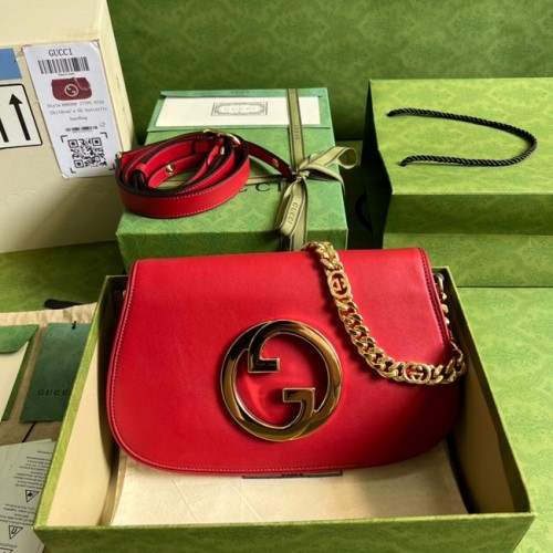 Gucci Blondie Umhängetasche 699268 rot
