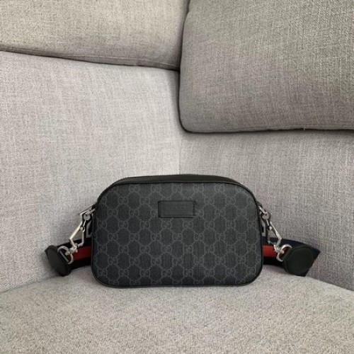 Gucci Canvas Umhängetasche 574886 schwarz