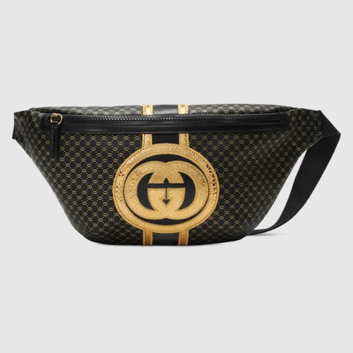 Gucci-Dapper Dan Original Gürteltasche 536416 schwarz