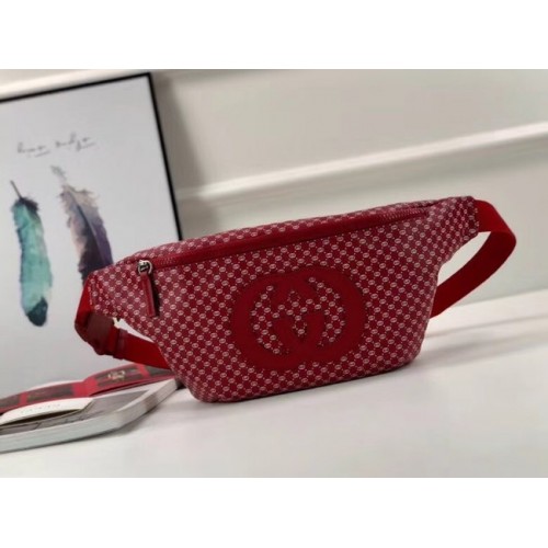 Gucci-Dapper Dan Original Gürteltasche 536416 rot
