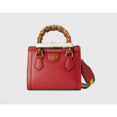 Gucci Diana Mini-Tragetasche 702732 rot