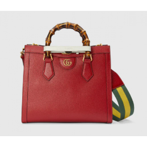 Gucci Diana kleine Einkaufstasche 702721 Rot