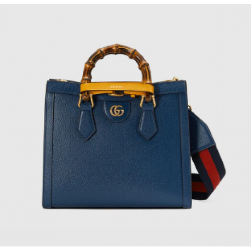Gucci Diana kleine Tragetasche 702721 blau