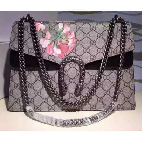 Gucci Dionysus Blooms Mittlere Umhängetasche 421970 Schwarz