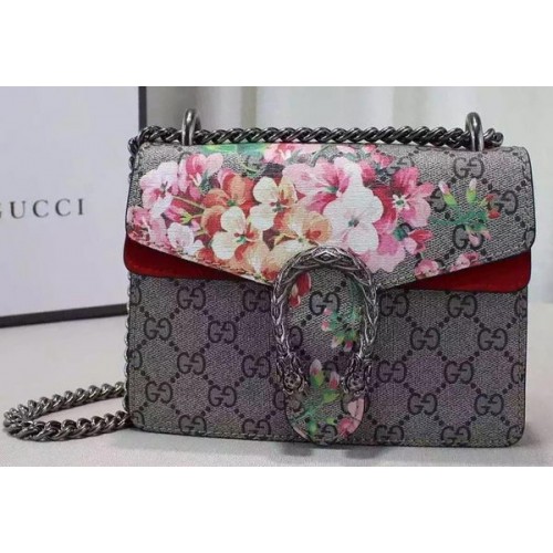 Gucci Dionysus Blooms Mini-Umhängetasche 421970 Rot