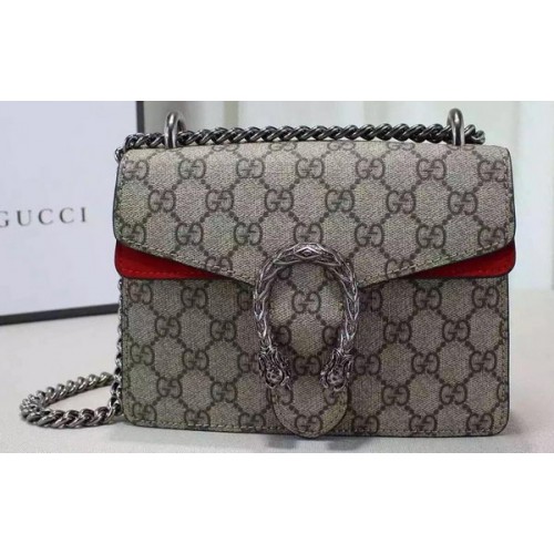Gucci Dionysus GG Supreme Umhängetasche 421970 Rot