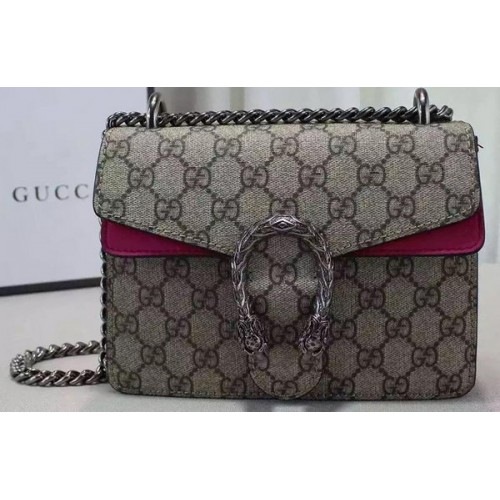 Gucci Dionysus GG Supreme Umhängetasche 421970 Rose