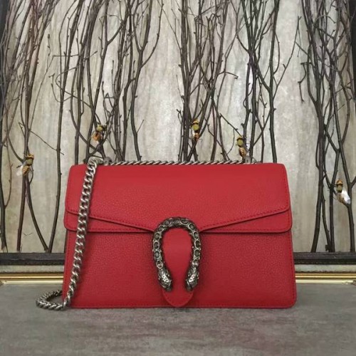 Gucci Dionysus Lichee Pattern Mittlere Umhängetasche 400249 Rot