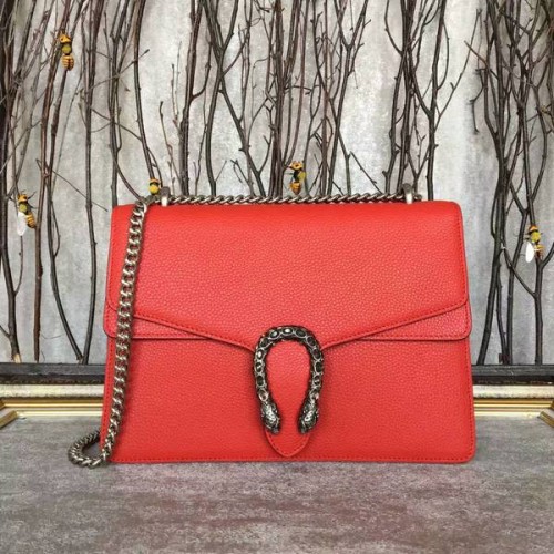 Gucci Dionysus Lichee Muster Umhängetasche 403348 Rot