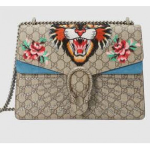 Gucci Dionysus mittelgroße Umhängetasche 403348 Cat