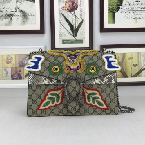Gucci Dionysus mittelgroße Umhängetasche 403348 Eye
