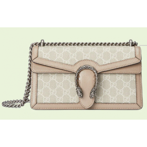 Gucci Dionysus kleine GG-Tasche 400249 Beige