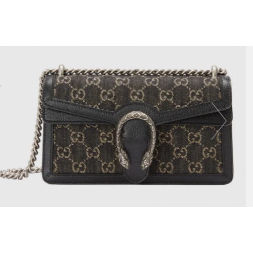 Gucci Dionysus kleine GG Umhängetasche 499623 Schwarz