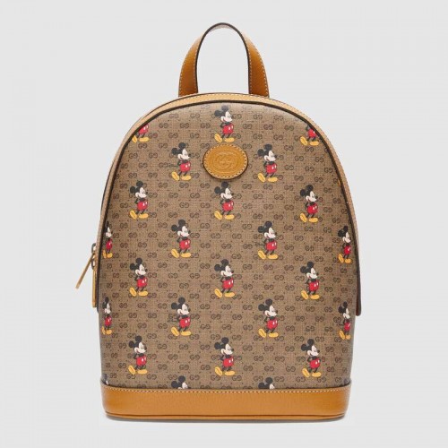 Gucci Disney x Mickey Mouse Rucksack 552884 braun