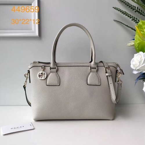 Gucci GG Klassische Einkaufstasche 449659 weiß