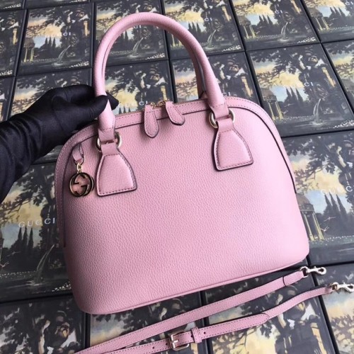 Gucci GG Leder Tragetasche 449662 rosa