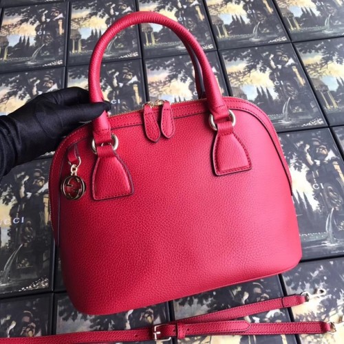 Gucci GG Leder Tragetasche 449662 rot