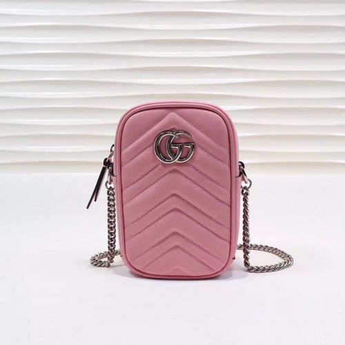 Gucci GG Marmont Mini-Tasche 575188 Rosa