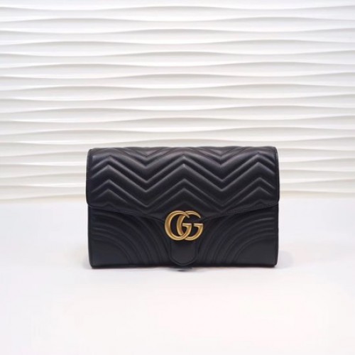Gucci GG Marmont Clutch 498079 schwarz