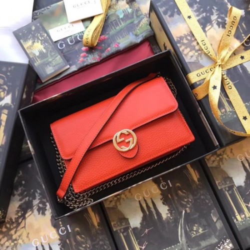 Gucci GG Marmont Umhängetasche 510314 orange