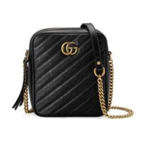 Gucci GG Marmont Mini-Umhängetasche 550155 SCHWARZ