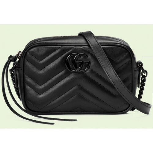 Gucci GG Marmont Mini-Umhängetasche 634936 schwarz