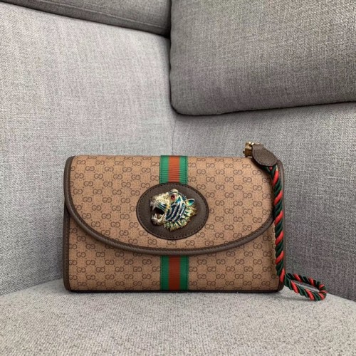 Gucci GG Marmont kleine Umhängetasche 570145 braun