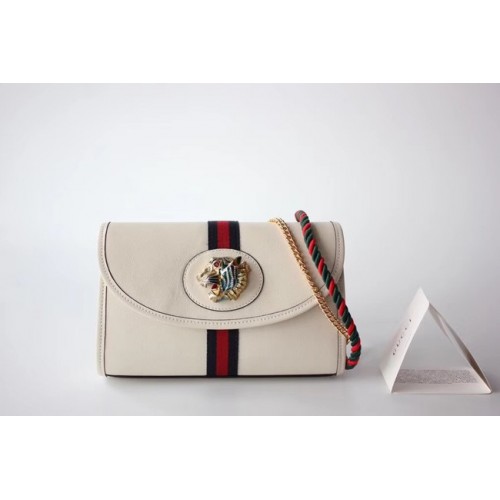 Gucci GG Marmont kleine Umhängetasche 570145 weiß