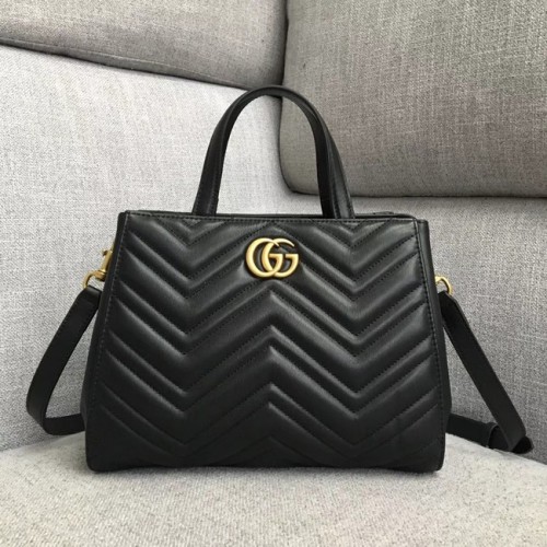 Gucci GG Marmont kleine Henkeltasche 448054 schwarz
