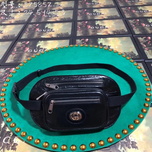 Gucci GG Original Ledergürteltasche 575857 schwarz