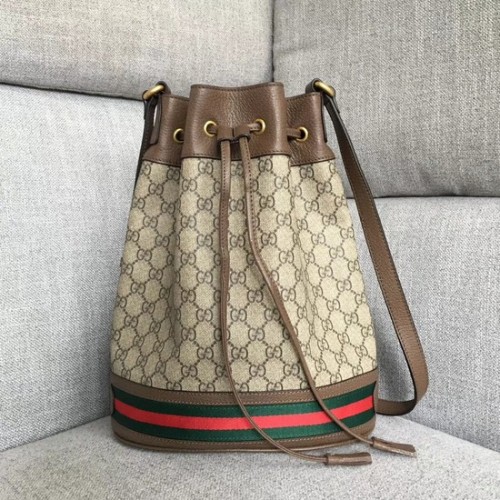 Gucci GG Supreme Canvas Umhängetasche 504441 braun